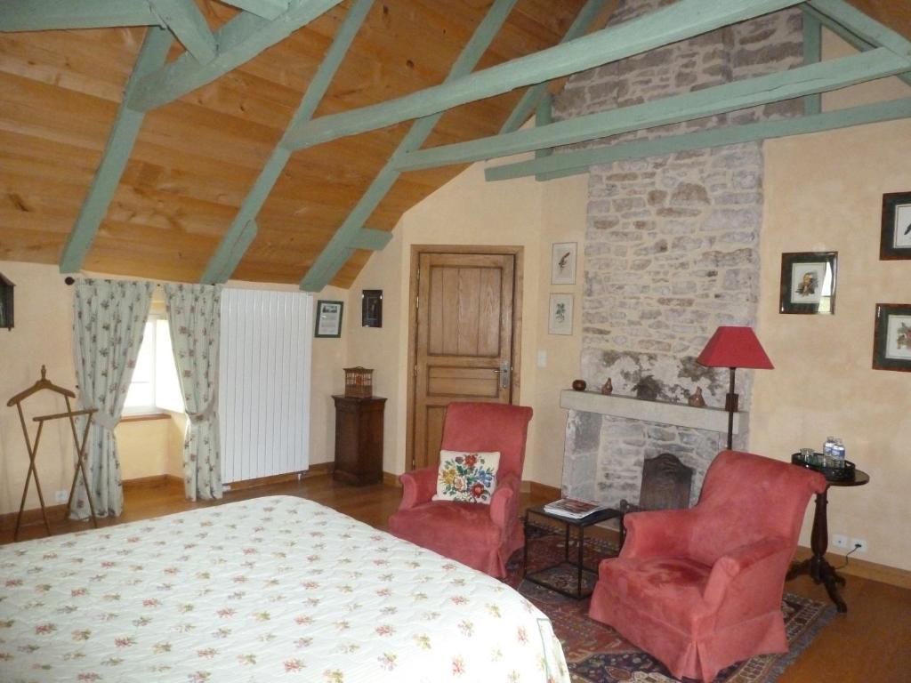 Chambres D'Hotes Du Hameau Les Brunes Bozouls Szoba fotó